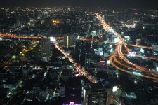 Bangkok bei Nacht (Baiyoke Tower 2)