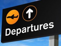 Departure Sign