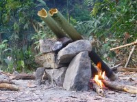 Bamboo Bridge To Kho Paen Island