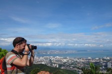 Blick vom Penang Hill auf George Town (“Perle des Orients” – Die Insel Penang an der Westküste Malaysias)