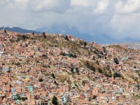 La Paz Vom Aussichtspunkt Killi Killi